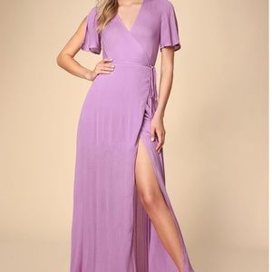 Lulus maxi dress